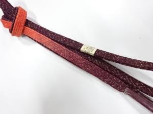 未使用品　正絹　手組帯締め